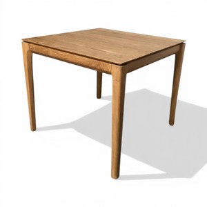 Modern Minimalist Solid Teak Wood <b>Square</b> Dining <b>Table</b> Luxury Natural Finish <b>Kitchen</b> Dinner <b>Table</b> for Home Restaurant Furniture - Product Image 2