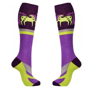 Calcetines de Equitación Personalizados de Alta Calidad al por Mayor, Calcetines Hasta la Rodilla, Unisex, Productos Ecuestres - Product Image 2
