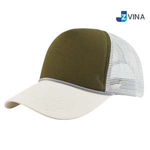 Custom Logo Mesh Trucker <b>Hat</b> 5 Panel Dad <b>Cap</b> Adjustable Breathable Baseball <b>Cap</b> for Outdoor Travel - Product Image 2