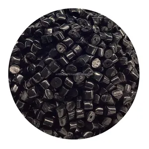 Mélange maître de noir de carbone 50% de qualité supérieure pour le moulage par soufflage de tuyaux en plastique d'extrusion de biens de consommation compatible avec PE et PP