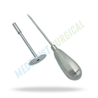 Trocars avec canule en acier inoxydable, instrument chirurgical vétérinaire pour le traitement de l'œdème chez le bétail