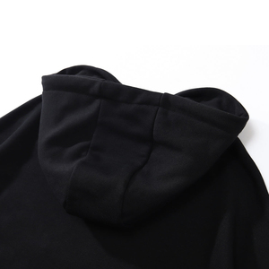 Sweat à capuche léger pour homme avec strass et design scintillant, en tissu de coton doux, coupe oversize pour la mode urbaine hivernale, service OEM - Product Image 3