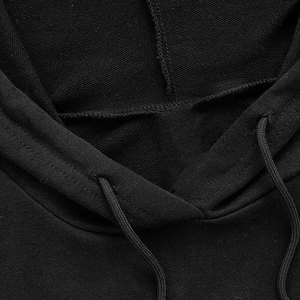 Custom Design <b>Winter</b> Crop <b>Top</b> Hoodies Casual Warm Front Logo Fleece Fabric Eco-Friendly Quick Dry - Product Image 5