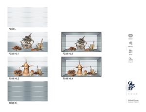 Carreaux muraux en céramique taille 300x600 30x60cm dernière collection de matériaux de construction de qualité carreaux muraux 3d motifs de carreaux muraux colorés - Product Image 4