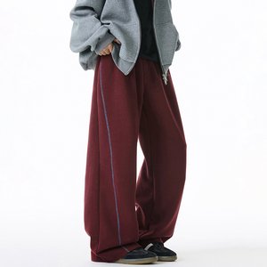 ODM Services High Quality Lightweight Casual <b>Men</b> <b>Baggy</b> <b>Trousers</b> 100% Cotton Breathable Eco-Friendly Custom Design for Adult - Product Image 5