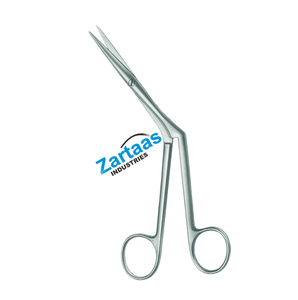 Ciseaux HEYMANN TONSIL & NASAL en acier inoxydable de haute qualité 18CM Fabricant et exportateur d'instruments chirurgicaux - Product Image 5