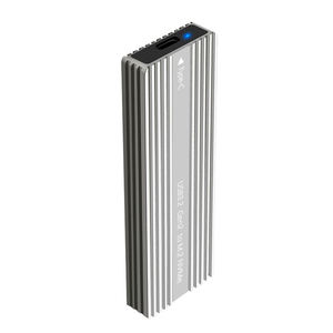 Enclosure <b>SSD</b> <b>M.2</b> NVME to Type C <b>M.2</b> <b>SSD</b> Enclosure Case Aluminum Portable Stock Notebook Case External Memory Support - Product Image 3