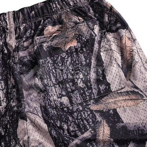 Pantalones Cortos Deportivos de Malla de Color Sólido, Casuales y a la Moda, para Entrenamiento en el Gimnasio y Ejercicio Diario, OEM ODM - Product Image 4