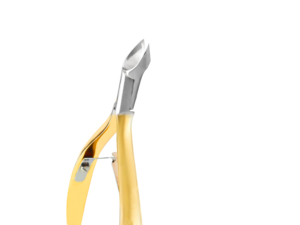 Pinza de cutículas de acero inoxidable de grado de salón Vina, de oro, de larga duración, ideal para técnicos de uñas y servicios de spa - Product Image 2