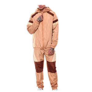 Ensemble coupe-vent personnalisé pour adultes, design multicolore, vente en gros, survêtements décontractés pour garçons, ensembles coupe-vent - Product Image 4