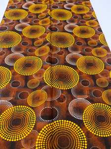 Tela de Algodón Ankara con Estampado Africano Personalizado de Alta Calidad de Adís Abeba, con Patrones Vibrantes para Ropa y Moda - Product Image 5