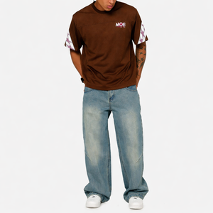 Camiseta de Fútbol Americano Personalizada para Hombre, Talla Grande, Transpirable, Manga Corta, con Número Estampado, Estilo Urbano, Marca Privada, Venta al Por Mayor, OEM - Product Image 4