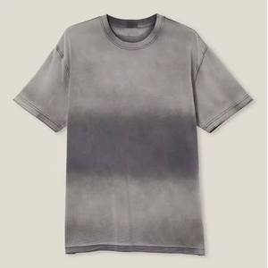 เสื้อยืดผู้ชายทรงปกติ คอโอ ป้องกันริ้วรอย สไตล์วินเทจ ซักนุ่ม ผ้าฝ้าย 100% สตรีทแวร์ ฮิปฮอป ใส่ได้ทุกวัน สำหรับฤดูร้อน ขายส่ง - Product Image 3