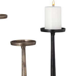 Portavelas de Aluminio Fundido con Acabado en Latón para Decoración del Hogar, Hecho a Mano y Personalizado, en Oferta - Product Image 4