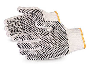 PVC Dotted <b>Gloves</b> High Grip Safety <b>Gloves</b> for Industrial Work Cheap PVC Dotted Work <b>Gloves</b> - Product Image 2
