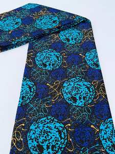 Tela de taparrabos holandesa con estampado de cera africana de primera calidad para ropa tradicional, diseños personalizados elegantes y proyectos de moda Kumasi - Product Image 2