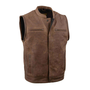Producción en Masa de Chalecos de Cuero, Prendas de Cuero Personalizadas para Mayoristas, Distribuidores y Empresas de Importación - Product Image 5