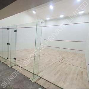 Revêtement de sol en bois pour terrain de squash intérieur durable avec absorption des chocs et design écologique - Product Image 5