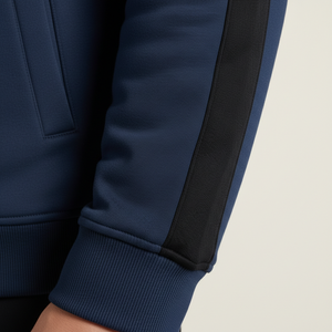 Chándal Deportivo Unisex de Poliéster con Rayas en Contraste, Traje de Entrenamiento al por Mayor - Product Image 6