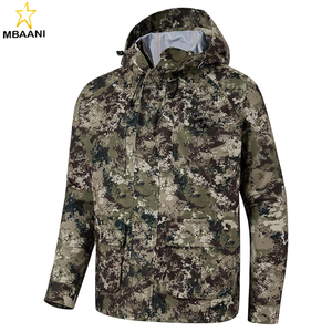 Breathable Waterproof Fishing Hunting Wading <b>Jackets</b> with Silent Outer Fabric for <b>Men</b> Women in 7 Sizes - Product Image 1