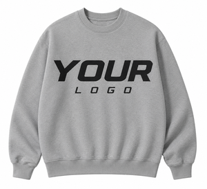 Sweat-shirt pour homme, coupe ample, couleur unie, imprimé lettres, pull décontracté, en molleton, coton tricoté, respirant, avec poche, style hiver - Product Image 1