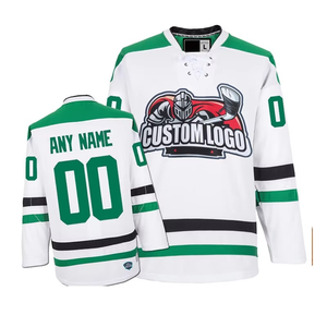 Jersey de Árbitro de Hockey sobre Hielo Sublimado de Malla de Poliéster Transpirable de Alta Calidad con Cuello en V para Hombre de Alta Intensidad - Product Image 2