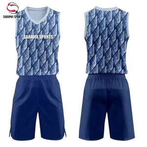 Nuevo Diseño de Logotipo Personalizado, Uniforme de Baloncesto para Hombre, Uniforme Deportivo Transpirable de Malla de Secado Rápido, Ropa de Equipo de Baloncesto - Product Image 1