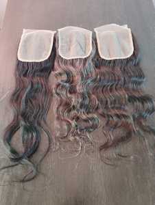 ผมต่อแบบเวฟสีเทาธรรมชาติจากอินเดีย - Product Image 2