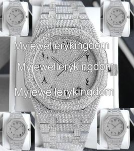 Relojes Mecánicos/de Cuarzo Personalizados con Incrustaciones de Diamantes, Moissanita que Pasa la Prueba del Diamante, Plata de Ley 925 - Product Image 2