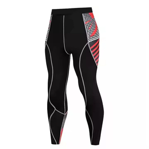 Combinaisons de compression pour hommes de haute qualité pour la salle de sport / Combinaisons de compression pour hommes sur mesure en tissu respirant et doux - Product Image 5