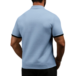 Camisa Casual Personalizada para Hombre, 100% Algodón Tejido, Sólida, Transpirable, con Bolsillo, Manga Corta, Talla Grande, 220g - Product Image 2