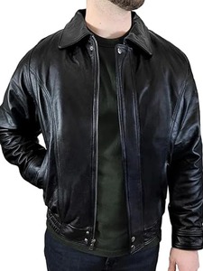 <b>Mens</b> Victory Motorcycle Genuine <b>Leather</b> <b>Jacket</b> - Product Image 1