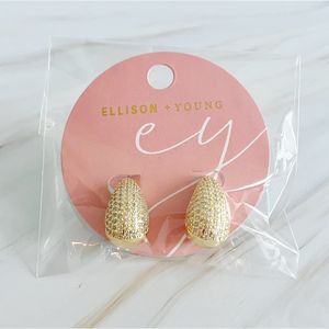 Orecchini a Goccia con Pavé, Accessorio alla Moda per Donne - Product Image 6