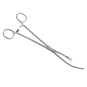 Pinza Intestinal Curva de Acero Inoxidable Duradera, Instrumento Manual de Precisión para Cirugía Ortopédica Clase I Surgiright - Product Image 5