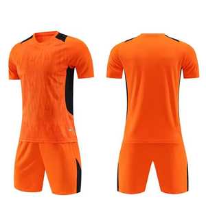 Conjunto de Uniforme de Fútbol para Hombre, Pantalones Cortos Transpirables de Poliéster, Jersey, Talla Adulto - Product Image 1