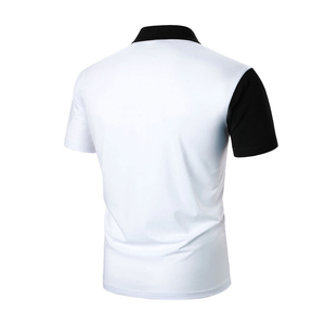 Camisetas Polo Casuales al por Mayor para Hombre, Diseño Moderno, Logotipo Personalizado, Color Sólido, Camisetas Polo de Algodón para Ropa Masculina - Product Image 3