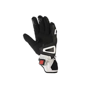 Guantes de Motociclismo de Piel Sintética de Alta Calidad, Guantes de Carreras para Motocicleta, Diseño Deportivo con Patrón Cruzado en los Dedos - Product Image 2