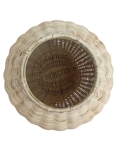 Woven Bohemian Rattan Eco-Friendly Customized Flower Vase <b>Round</b> Urn Basket Home Decoration for Living Room Entryway <b>Table</b> - Product Image 2