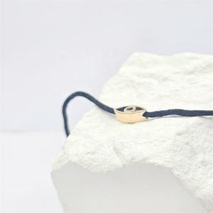 Abalorio de ojo chapado en oro amarillo de 14 quilates hecho a medida, joyería de animales bonitos para mujer, alta calidad y elegante - Product Image 6