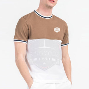 Créez votre propre logo, t-shirt personnalisé pour homme, col rond, manches courtes, tissu polyester/coton écologique et respirant, haute qualité, coupe classique - Product Image 6