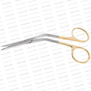 Ciseaux chirurgicaux Aston Onyx 14 cm en carbure de tungstène à lame dentelée pour rhinoplastie, chirurgie nasale et dissection de précision - Product Image 4
