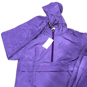 Veste coupe-vent imperméable personnalisée pour homme en polyester, ensemble de survêtement léger en nylon à capuche, streetwear d'hiver imprimé avec strass - Product Image 2