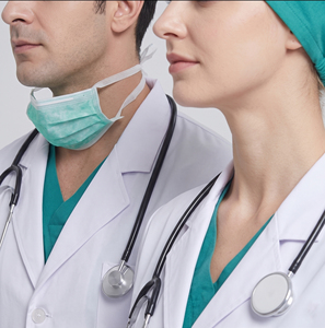 Ensemble d'uniformes d'infirmière, blouse longue d'hôpital, tenue médicale unisexe pour hommes et femmes - Chapeaux de médecins, ensembles de blouses, blouse longue avec 2 poches latérales - Product Image 4