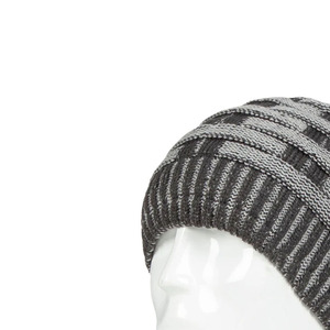 Unisex Striped Knit Beanie Hat 100% Acrylic Hand Knitted Casual <b>Winter</b> <b>Cap</b> for <b>Winter</b> With Pom Pom Unisex Adult - Product Image 6