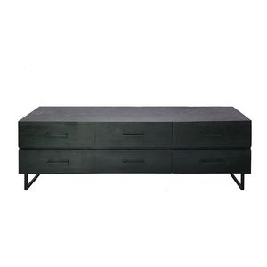 Mobile da soggiorno nero 86,5x20x30,5 - Product Image 2