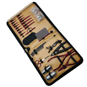 Kit de Herramientas Profesionales de Calidad para Extensiones de Cabello y Abalorios, Juego de Pinzas para Remover con Aguja y Gancho, Empaque en Estuche - Product Image 4