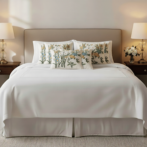 SOGA 6-Piece Pillowcase Set Botanical <b>Garden</b> & Meadow Motif 45cm <b>Cushion</b> <b>Covers</b> & 30x50cm Pillowcases Decorative & Throw Pillows - Product Image 5