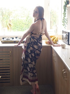 Pareo de algodón con estampado de tigre negro, hecho a mano, estilo bohemio, para playa, pareo indio estampado, ligero, ropa de playa de verano. - Product Image 6