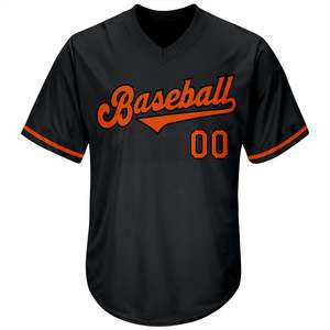 Fabricant et fournisseur OEM/ODM de maillots de baseball personnalisés, vente en gros, marque privée, logo personnalisé, qualité export. - Product Image 3