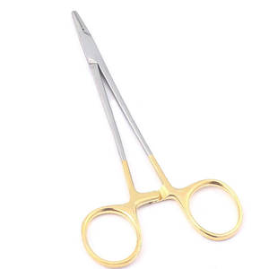 ชุดเครื่องมือผ่าตัดแบบตรง รุ่น TC Crile 20 ซม. คีมจับเข็มสแตนเลสทางการแพทย์ระดับมืออาชีพ ได้รับการรับรองมาตรฐาน CE - Product Image 2